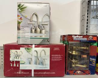 NIB BATHROOM FAUCETS 