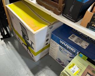 NEW IN BOX 22" TV, COMPUTER CHAIR AND MORE 