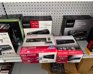 BRAND NEW AND USED CAR STEREOS