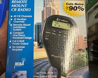 NIB COBRA WX ST CB RADIO 