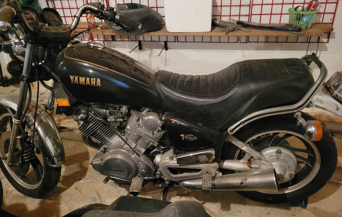 Yamaha Virago motorcycle