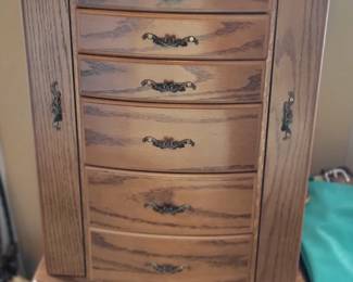 Jewelry armoire 