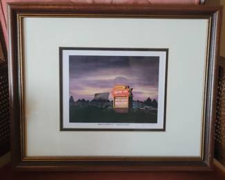 Midway Drive In print