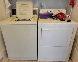 Maytag washer and dryer 