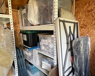 Lots of Christmas decorations 