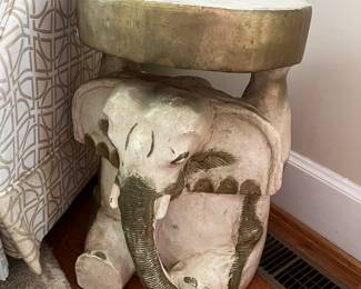 Elephant side table 