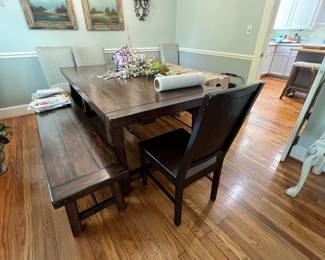 Pottery barn table 