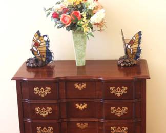 BUY IT NOW!                      $250                                         
Beautiful Jasper Cabinet four drawer chest.                                             36"W x 17"D x 29 1/2"H