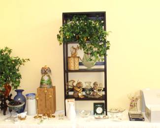 Beautiful Mikasa stemware, Jim Shore Angel, Century Brass Candlesticks and much more.