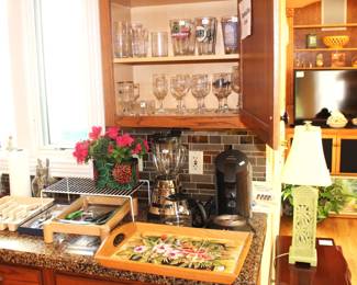 Flatware, small appliances, glassware and more.