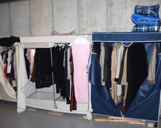 Misc. clothing item and wardrobes.