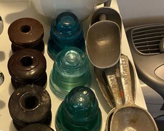 Insulators and Aluminum Scoops