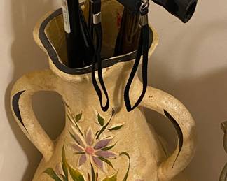 Large Decorated Planter