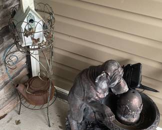 Yard Statues and Outdoor Decor