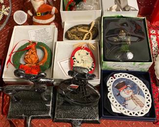 Christmas Ornaments and Stocking Hangers