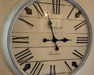 Large Westminster London Wall Clock