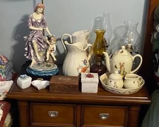 Two Nightstands with Bedroom Suite