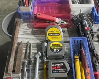 Tools and Tape Measures