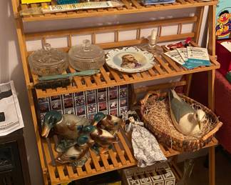 Shelving Unit with Home Decor