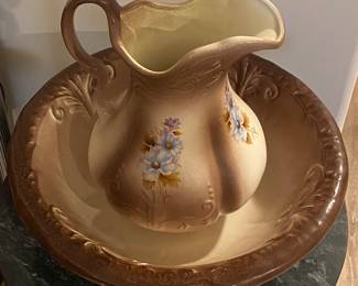 Picher and Bowl Set