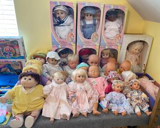 Cabbage Patch Dolls and Others