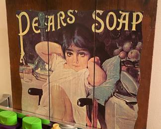 Pears Soap Wall Hanging