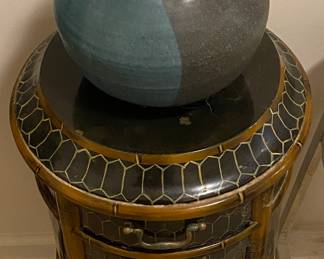 Rabbit Decorated End Table