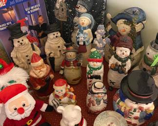 Snowmen and Santas