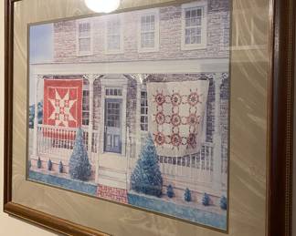 Dan Campanelli Quilt Themed Print