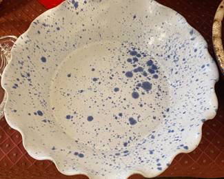 J.B. Cole Robin Egg Pie Plate