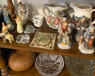 Glass and Porcelain Items