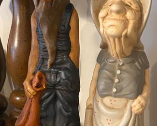 Grandpa and Grandma Figurines