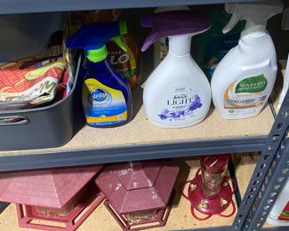 Cleaning Supplies, Yard Flags