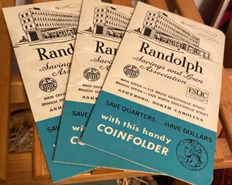 Randolph Savings and Loan Quarter Folders
