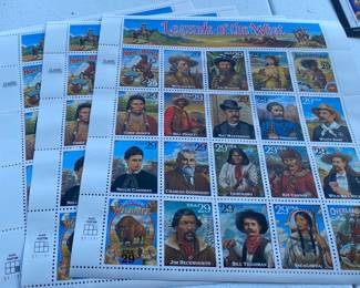 Legends of the West Stamp Blocks