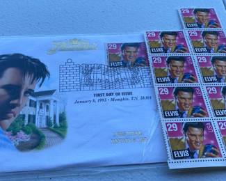 Elvis Stamps/First Day Cover