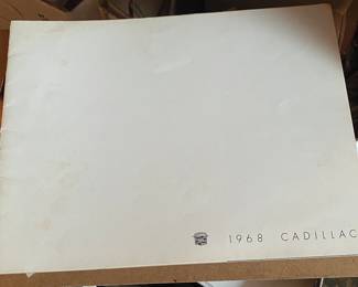 1968 Cadillac Brochure