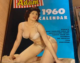1960 Adam Risque Calendar