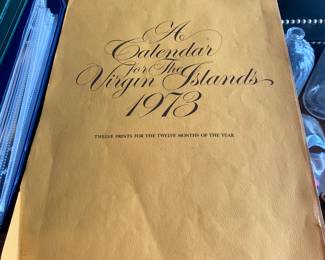 1973 Virgin Islands West Indian Company Calendar