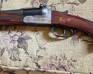 Home Made Drilling Rifle Made on Brazilian Frame