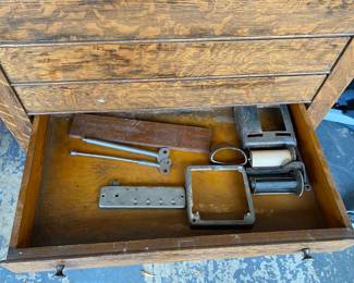 Register Accessories/Oak Cabinet