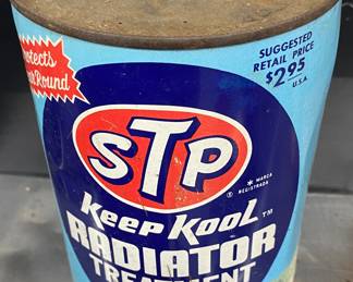Metal STP Radiator Treatment Can