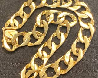 14K Gold Men's Bracelet (15.5 Grams)