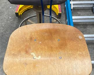 Wooden Industrial Chair