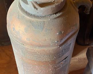 Several Old Brass and Copper Fire Extinguishers