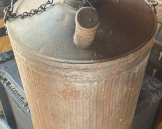 Galvanized Kerosene Can