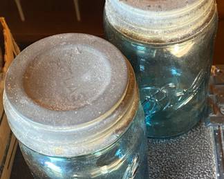 Blue Ball Jars