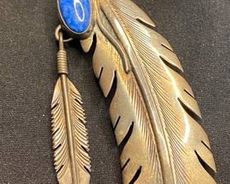 Sterling and Turquoise Pendant