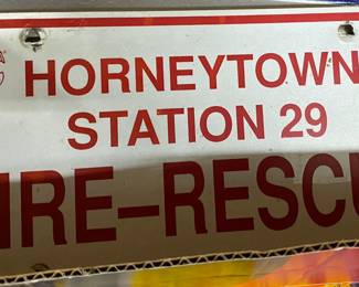 Horneytown Fire & Rescue Plates
