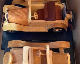 Built Wooden Car Models